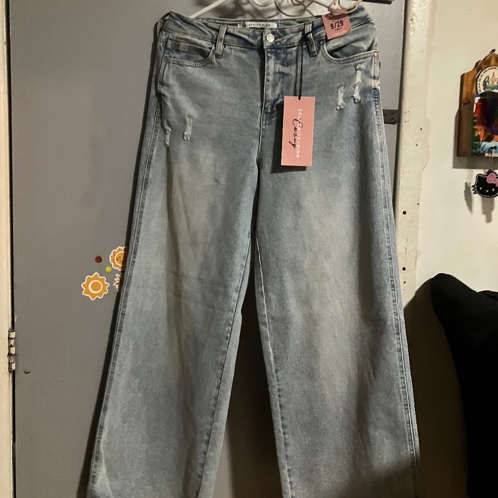 Celebrity Pink 9/29 Mom Jeans juniors